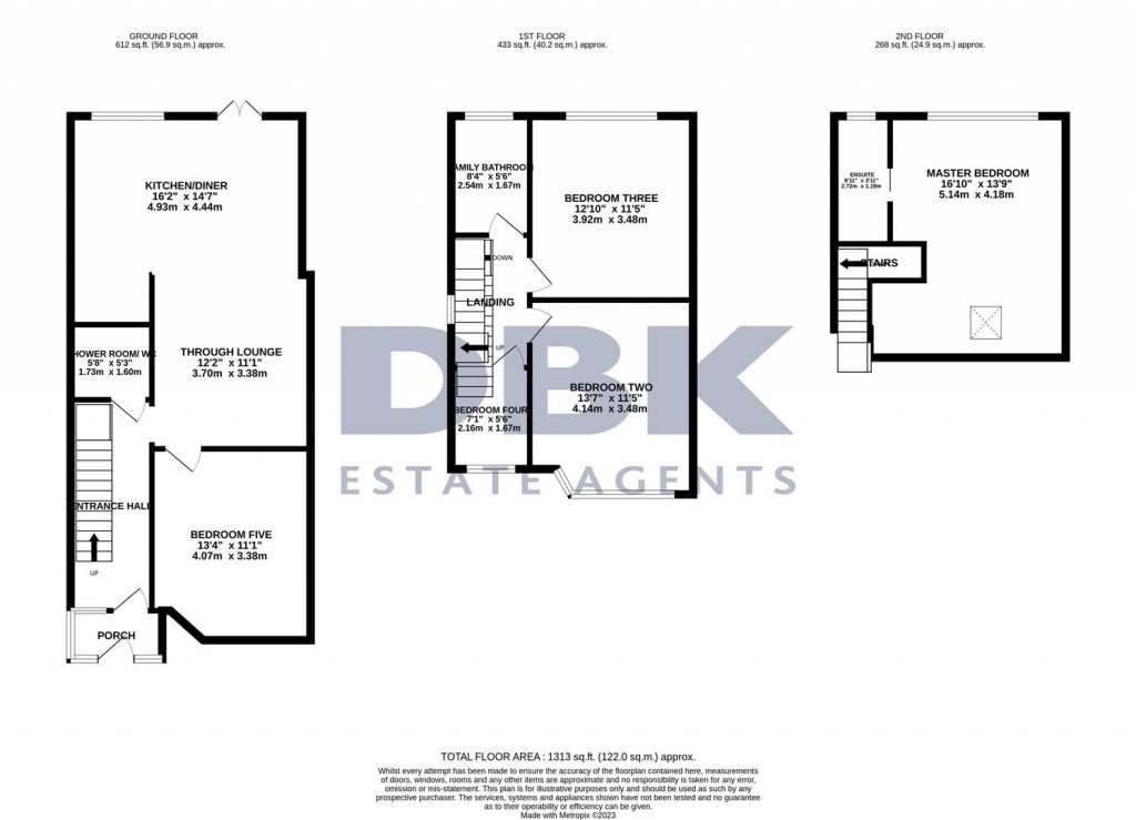 Floorplans For Clifford Road, Hounslow, TW4