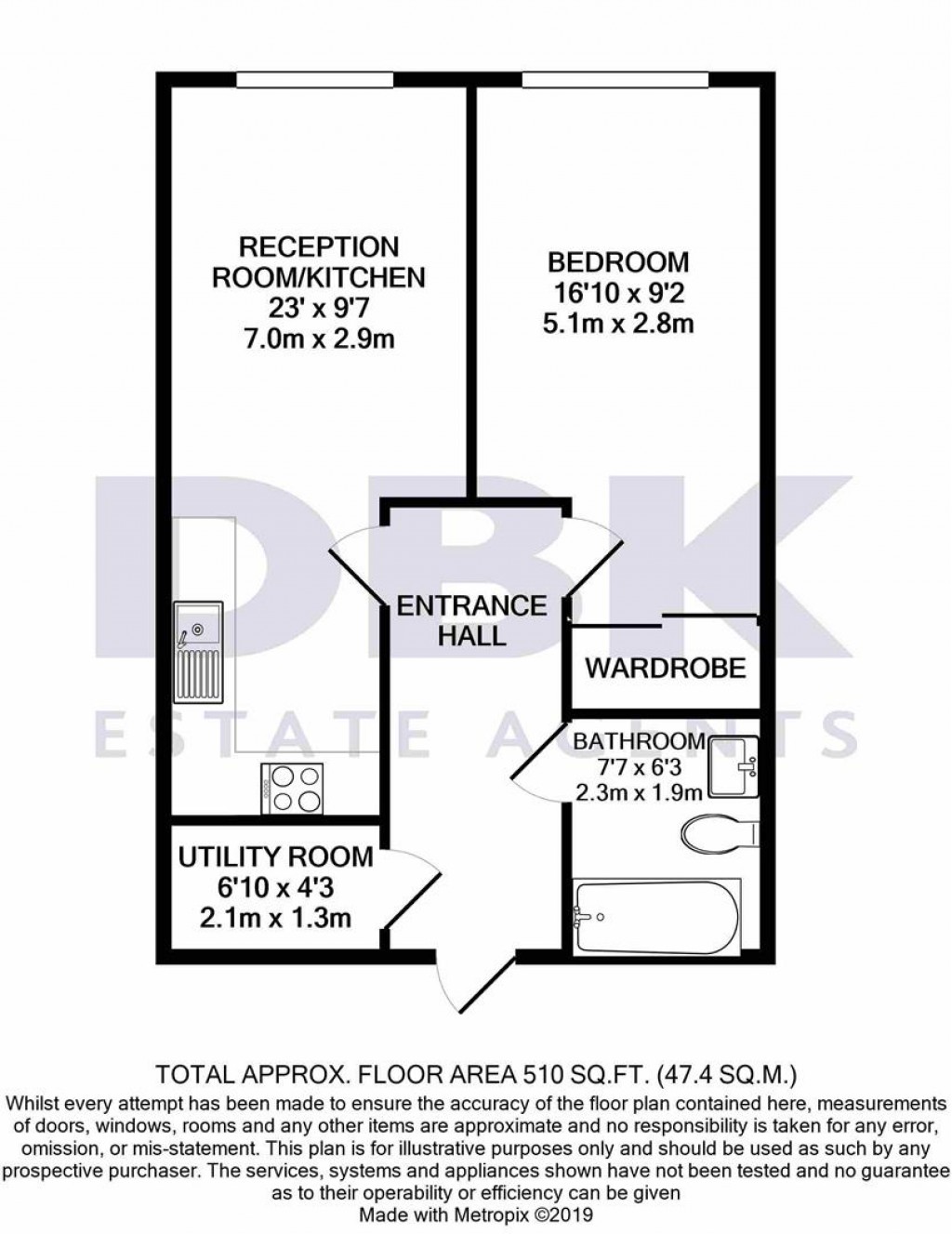 Floorplans For Central House, Lampton Road, Hounslow, TW3