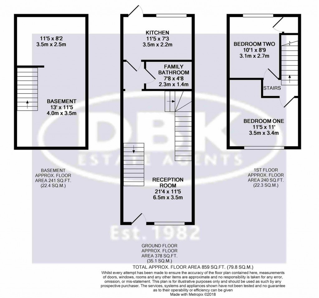 Floorplans For Spring Grove Road, Hounslow, TW3