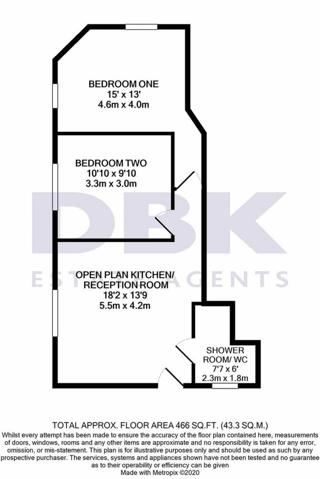 Floorplans For Hanworth Road, Hounslow, TW3