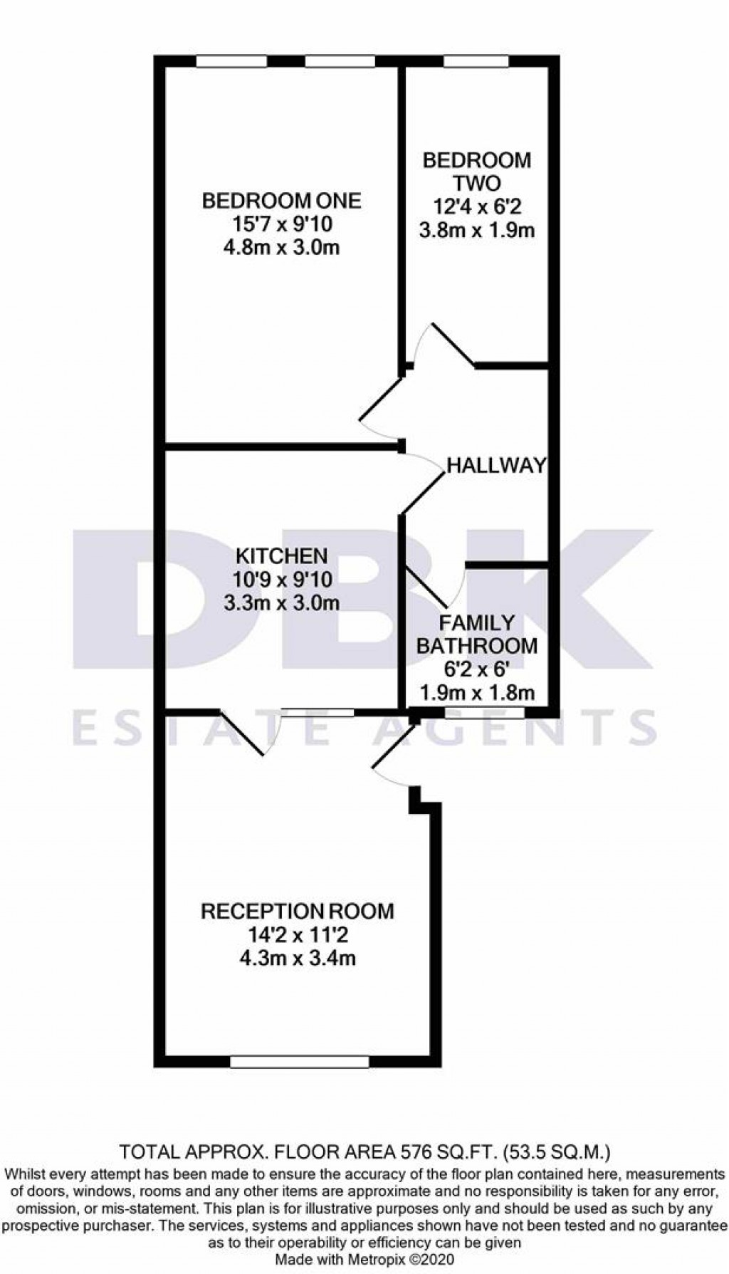 Floorplans For Parkfield Parade, High Street, Feltham. TW13