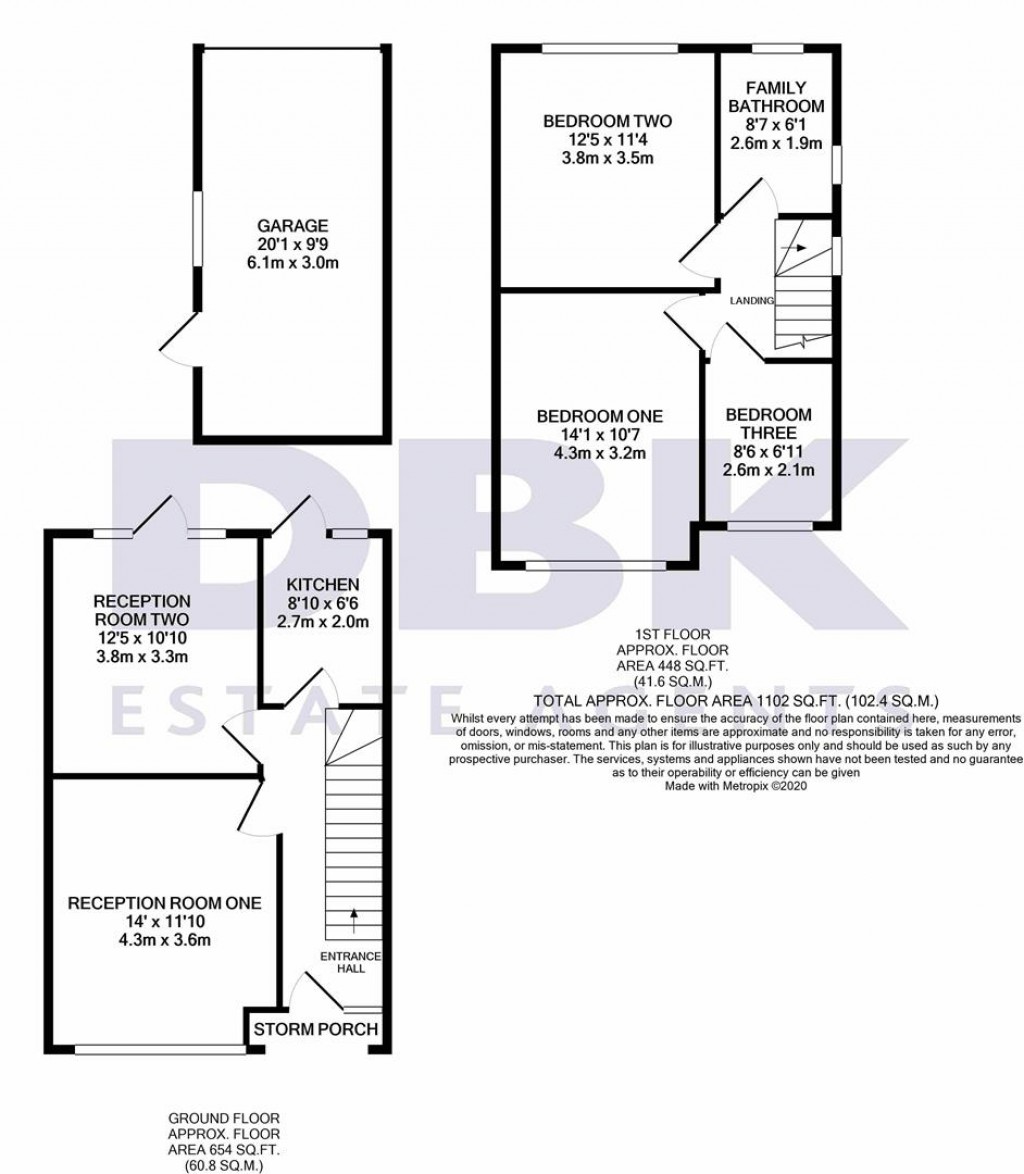 Floorplans For Heston Avenue, Heston, TW5