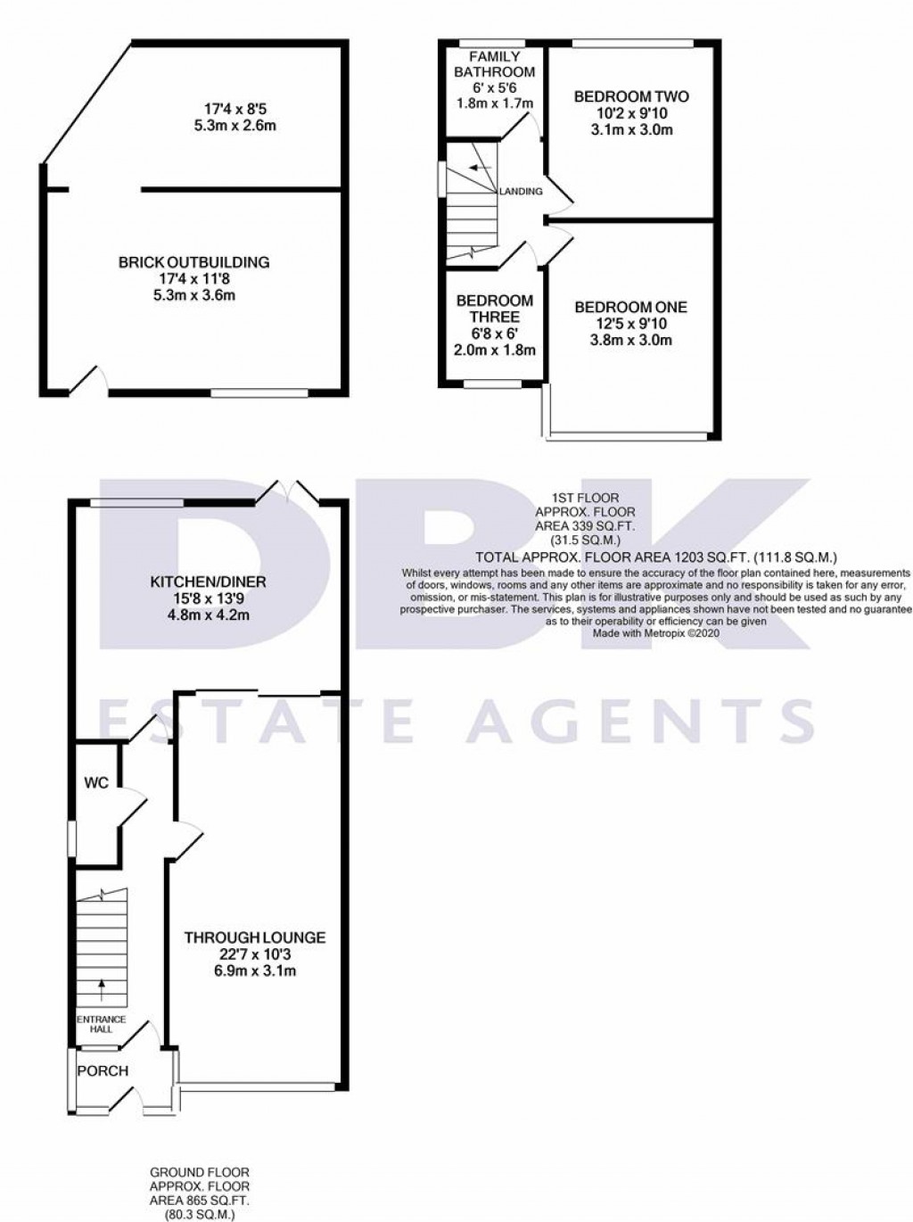 Floorplans For Wentworth Road, Southall, UB2