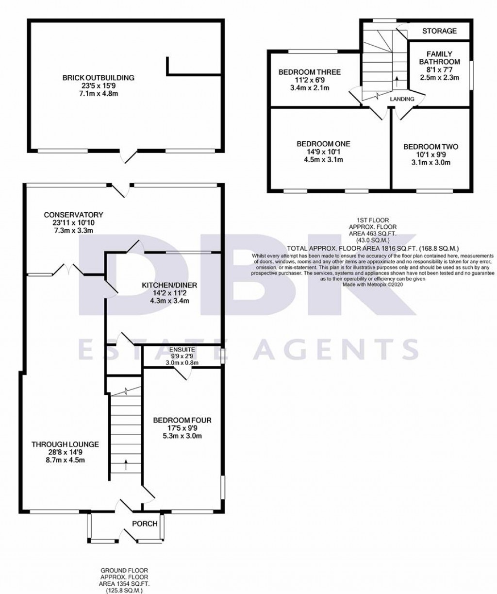 Floorplans For Ringway, Norwood Green, UB2