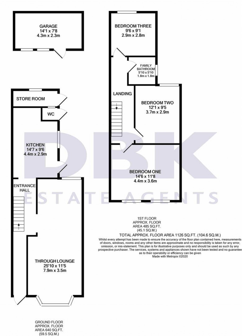 Floorplans For Martindale Road, Hounslow, TW4