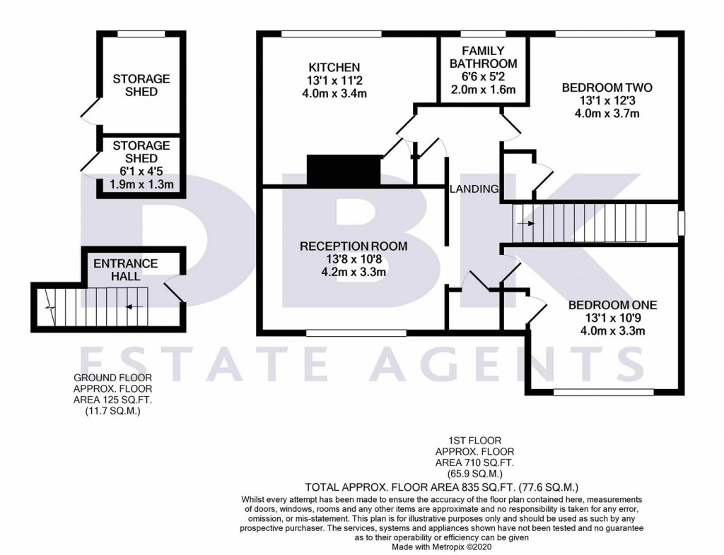 Floorplans For Lichfield Road, Hounslow, TW4