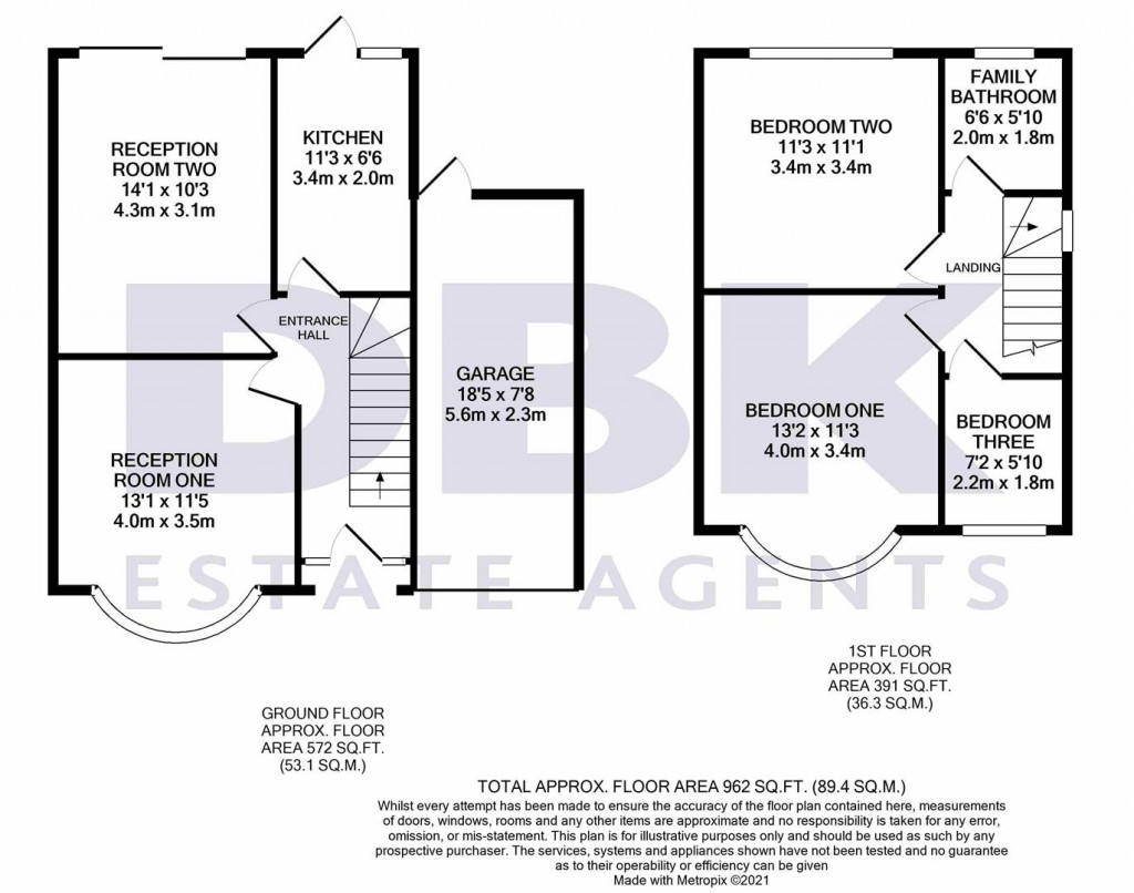 Floorplans For Eton Avenue, Heston, TW5