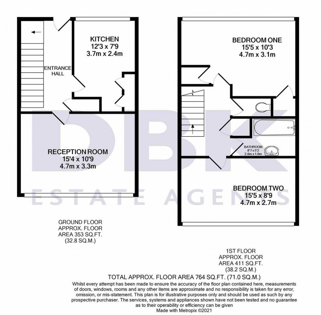 Floorplans For Bostock House, Biscoe Close, Heston, TW5