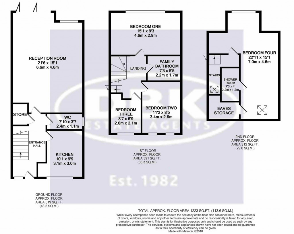 Floorplans For Charles Street, Hillingdon, UB10