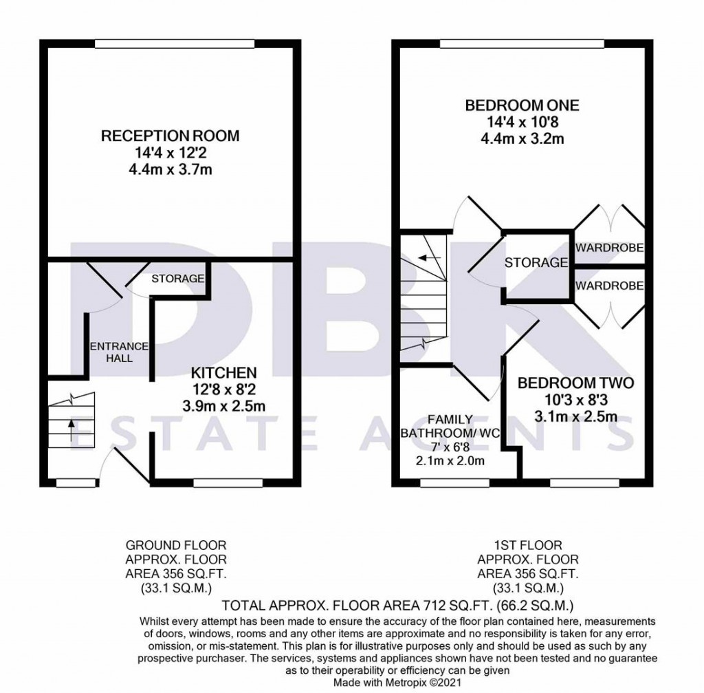 Floorplans For Edgar Road, Whitton, Hounslow, TW4