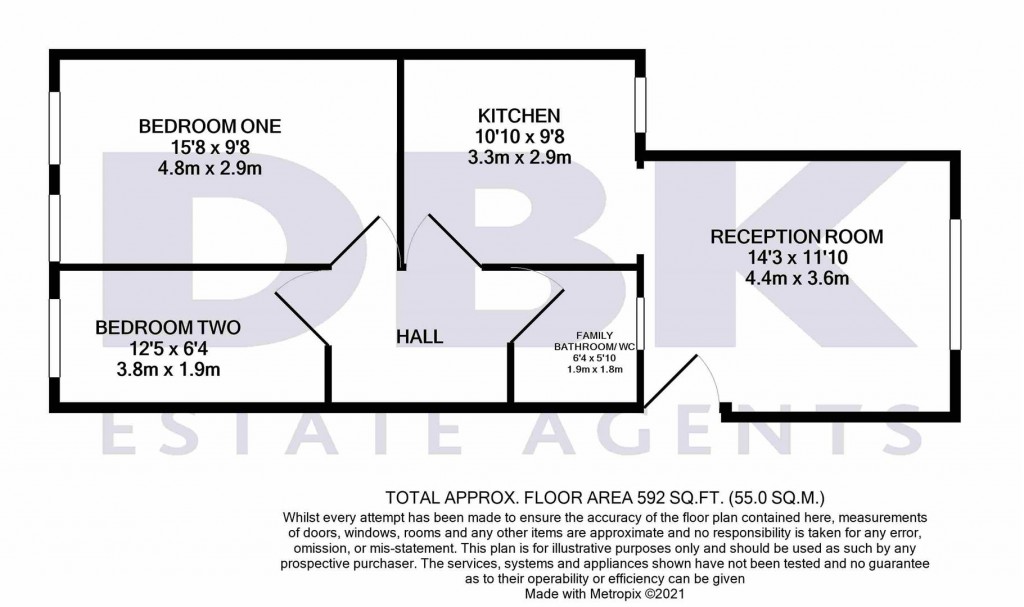 Floorplans For Parkfield Parade, High Street, Feltham, TW13