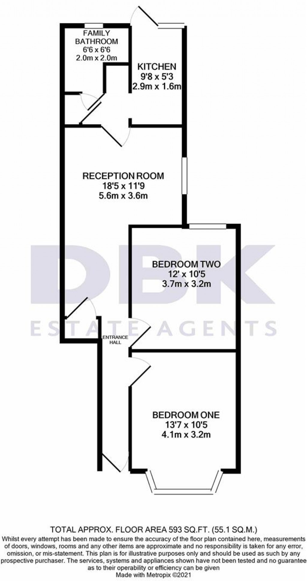 Floorplans For Martindale Road, Hounslow, TW4