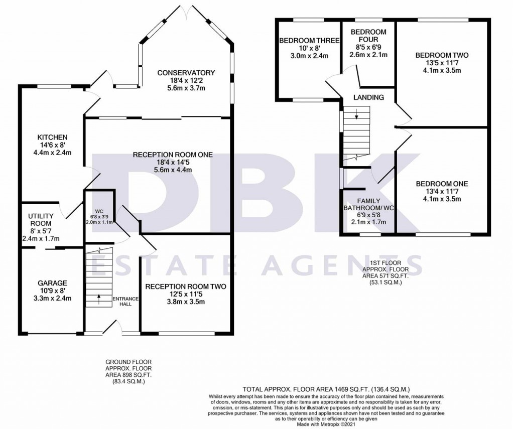 Floorplans For Inwood Avenue, Hounslow, TW3