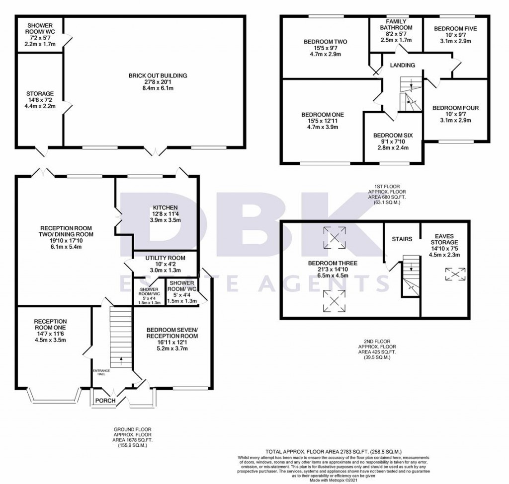 Floorplans For Cranford Lane, Heston, TW5