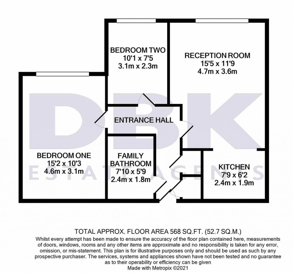 Floorplans For Carlton House, Staines Road, Feltham, TW14