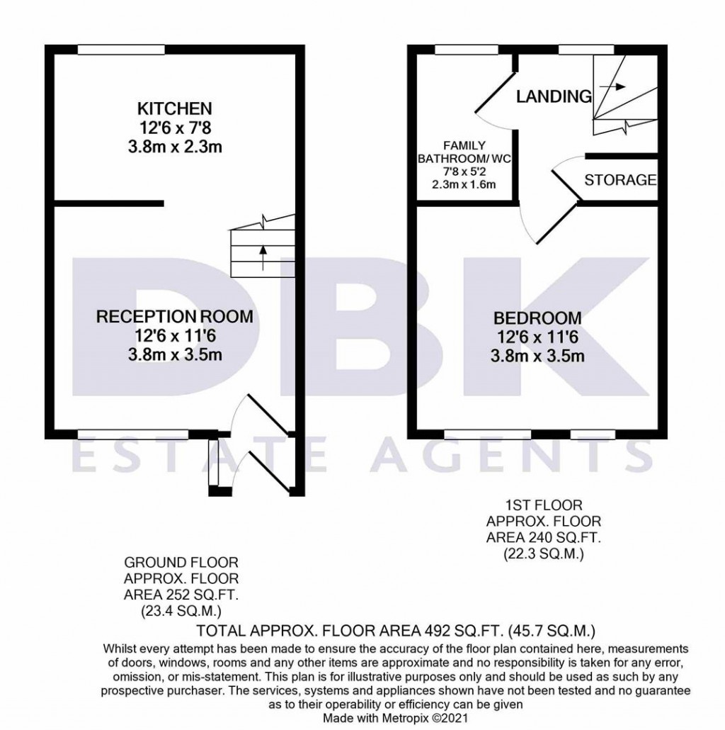 Floorplans For Springwell Road, Heston, TW5