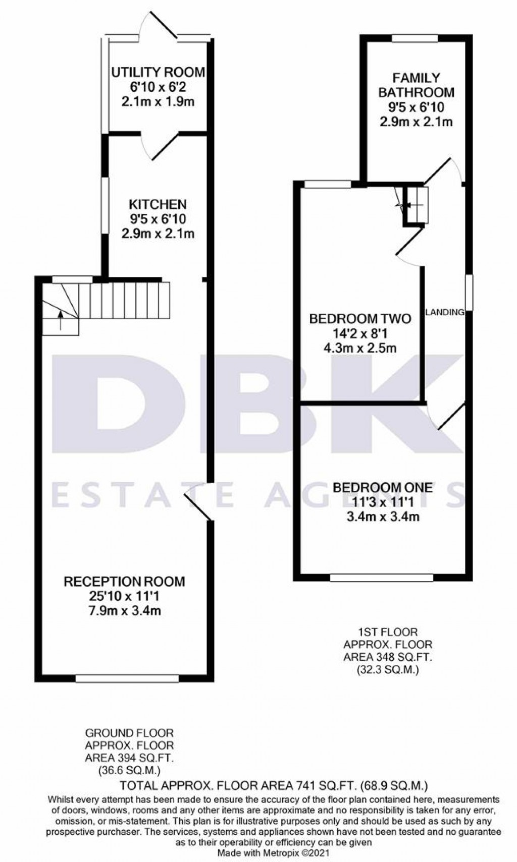 Floorplans For Myrtle Road, Hounslow, TW3