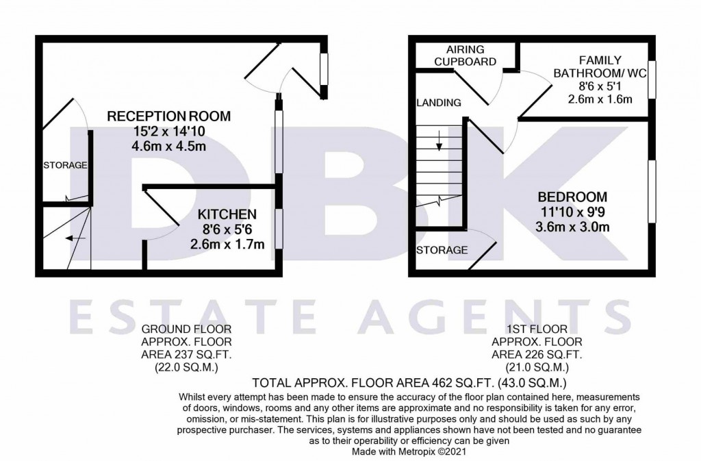 Floorplans For Hawthorn Close, Cranford, TW5