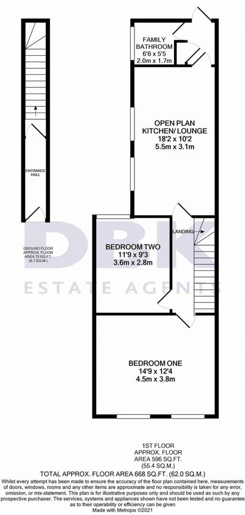 Floorplans For Cecil Road, Hounslow, TW3