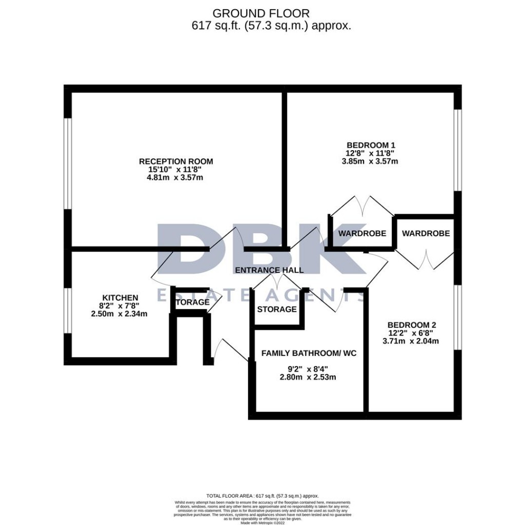 Floorplans For Welland Close, Slough, SL3