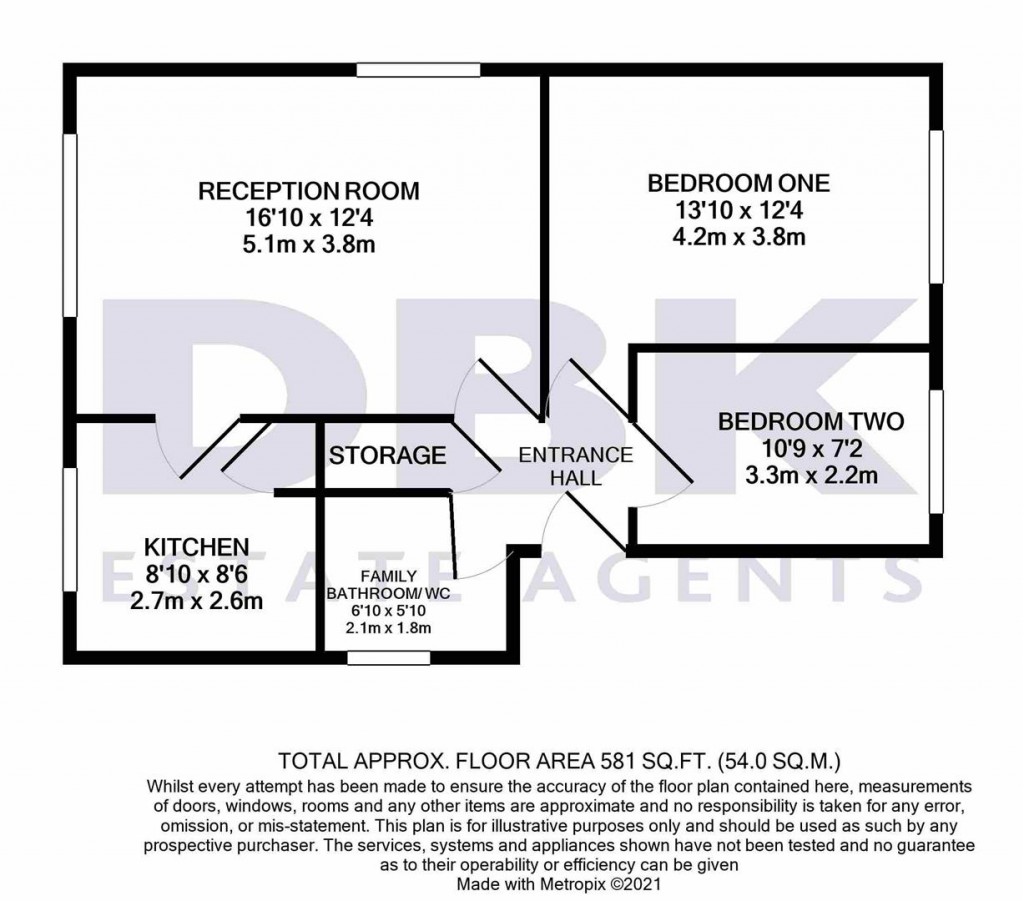 Floorplans For Oakley Close, Isleworth, TW7