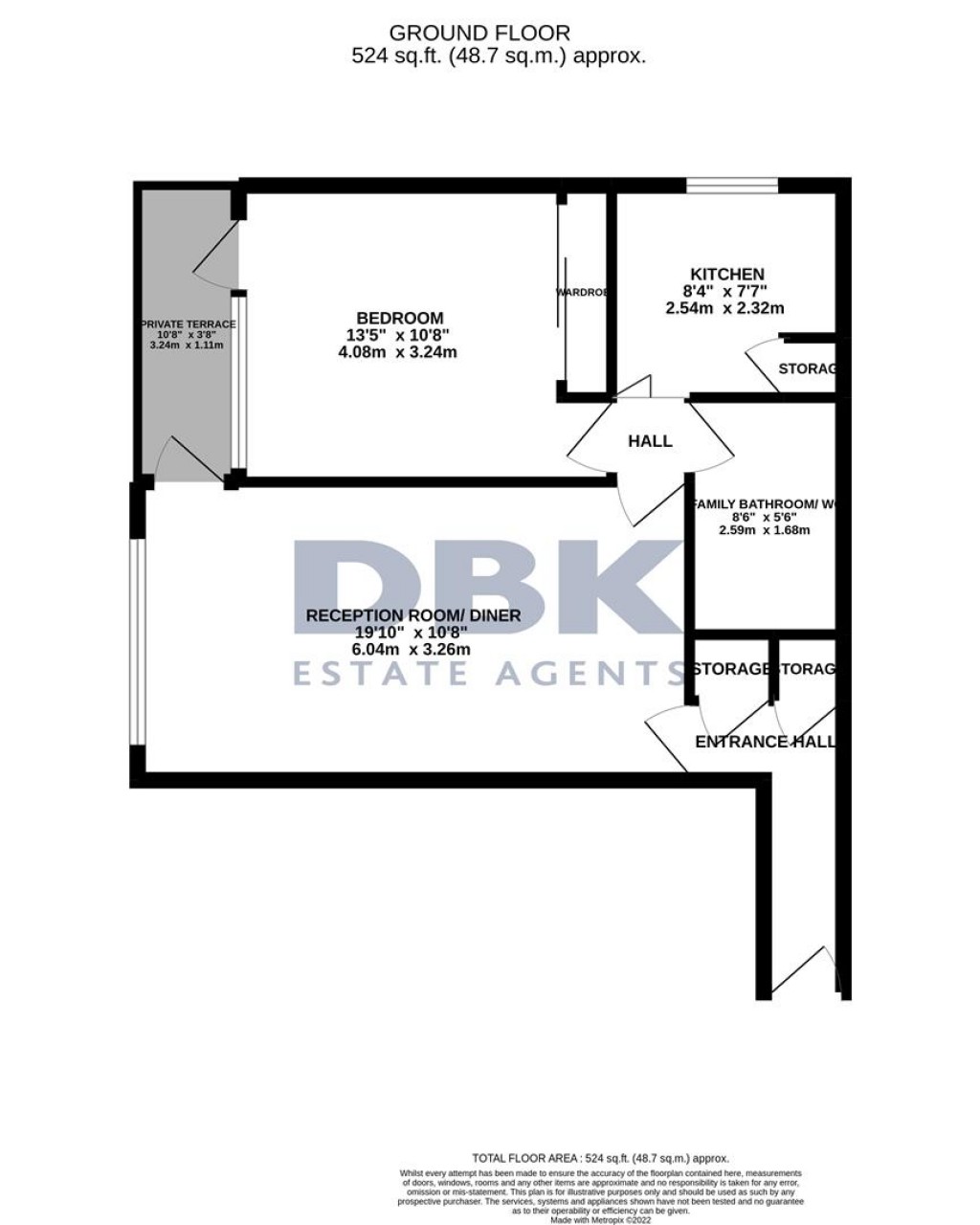 Floorplans For The Gables, Heston Road, Heston, TW5