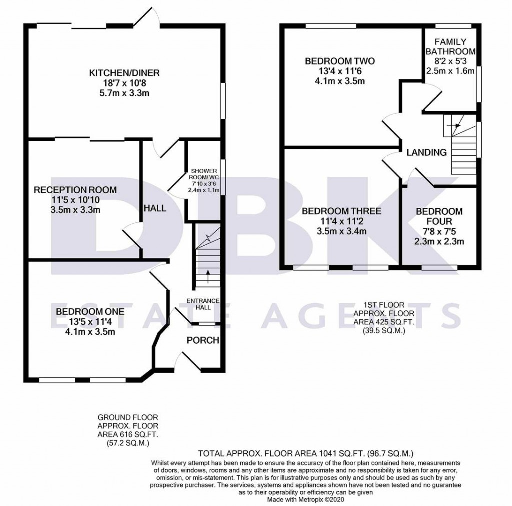 Floorplans For Roseville Avenue, Hounslow, TW3