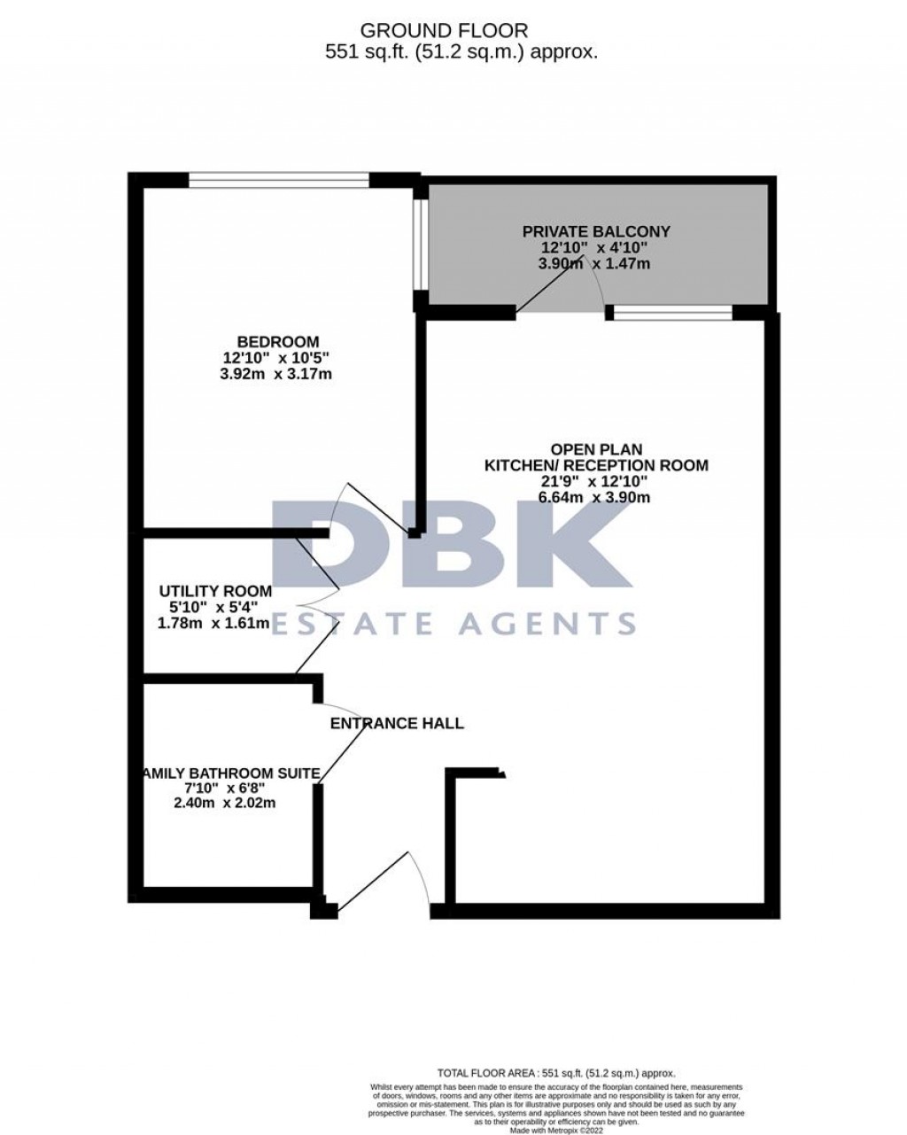 Floorplans For Barrett House, Prince Regent Road, Hounslow, TW3