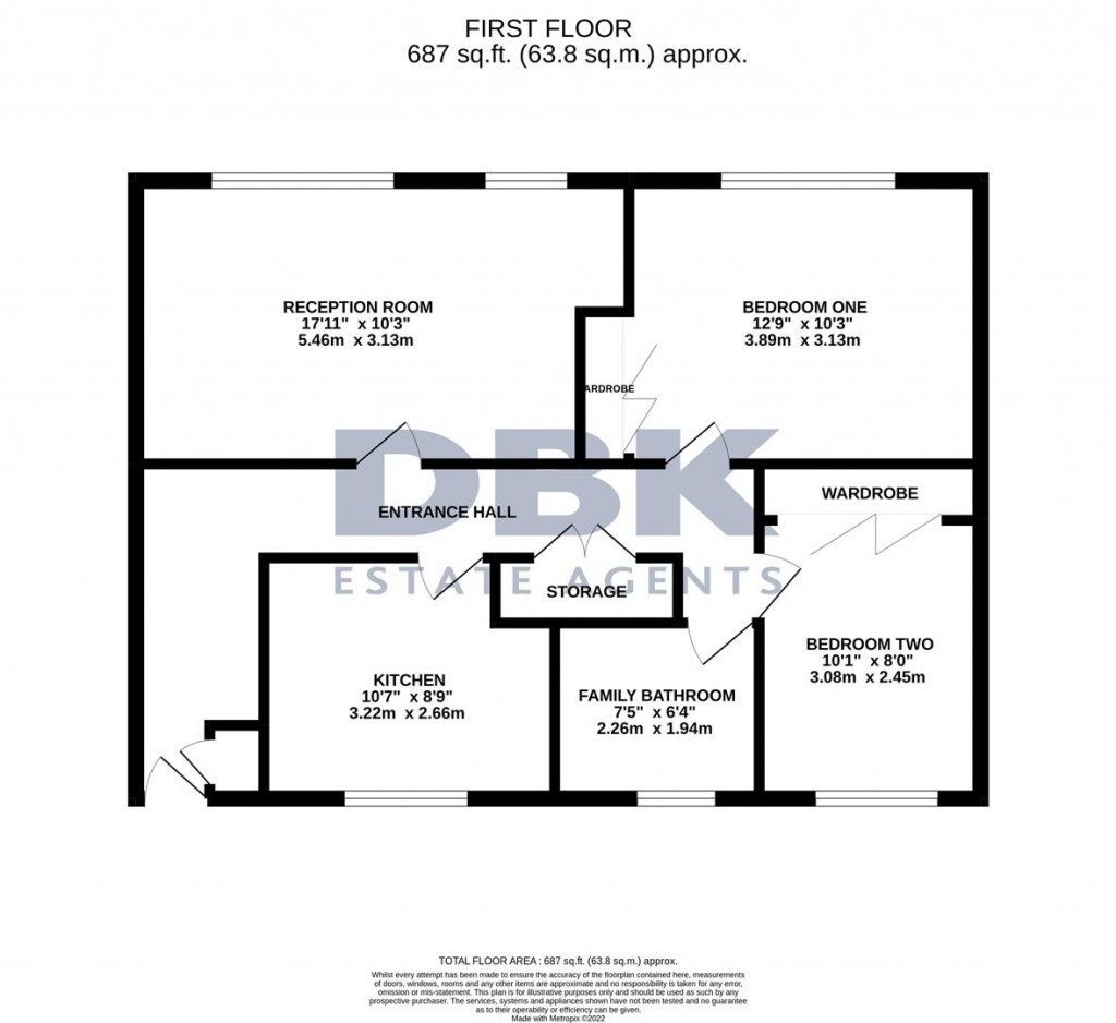 Floorplans For The Firs, Alexandra Road, Hounslow, TW3