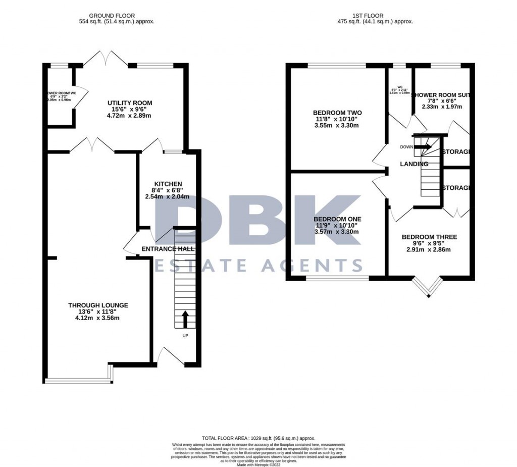 Floorplans For Lela Avenue, Hounslow, TW4