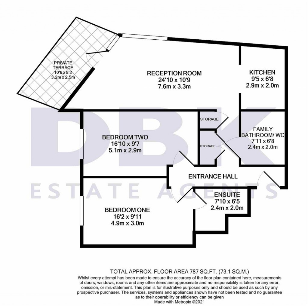 Floorplans For Hooper House, Smithy Lane, Hounslow, TW3