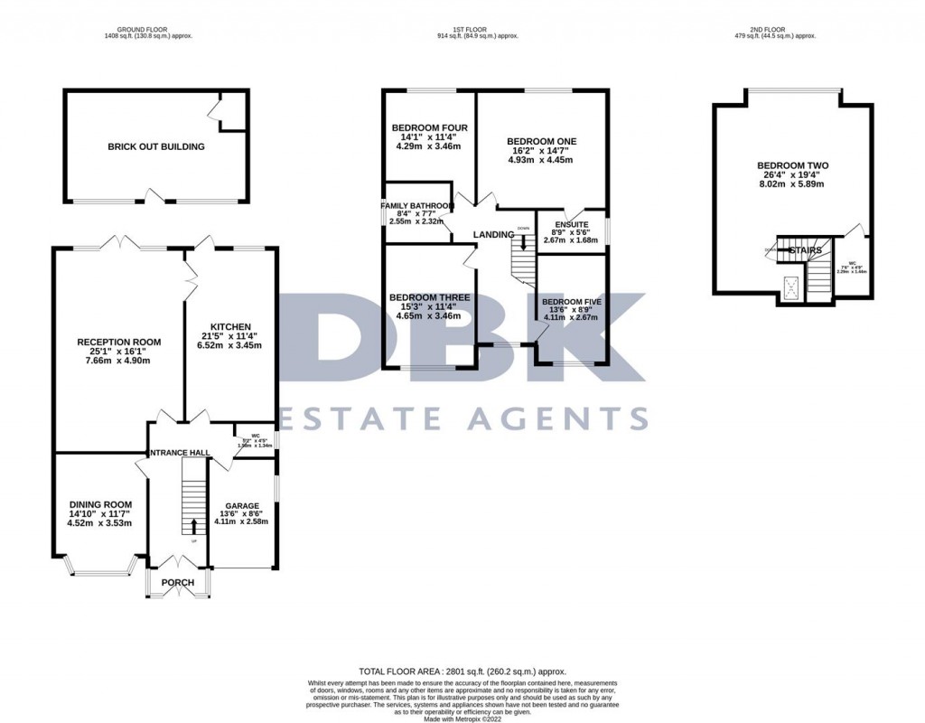 Floorplans For Minterne Avenue, Norwood Green, UB2