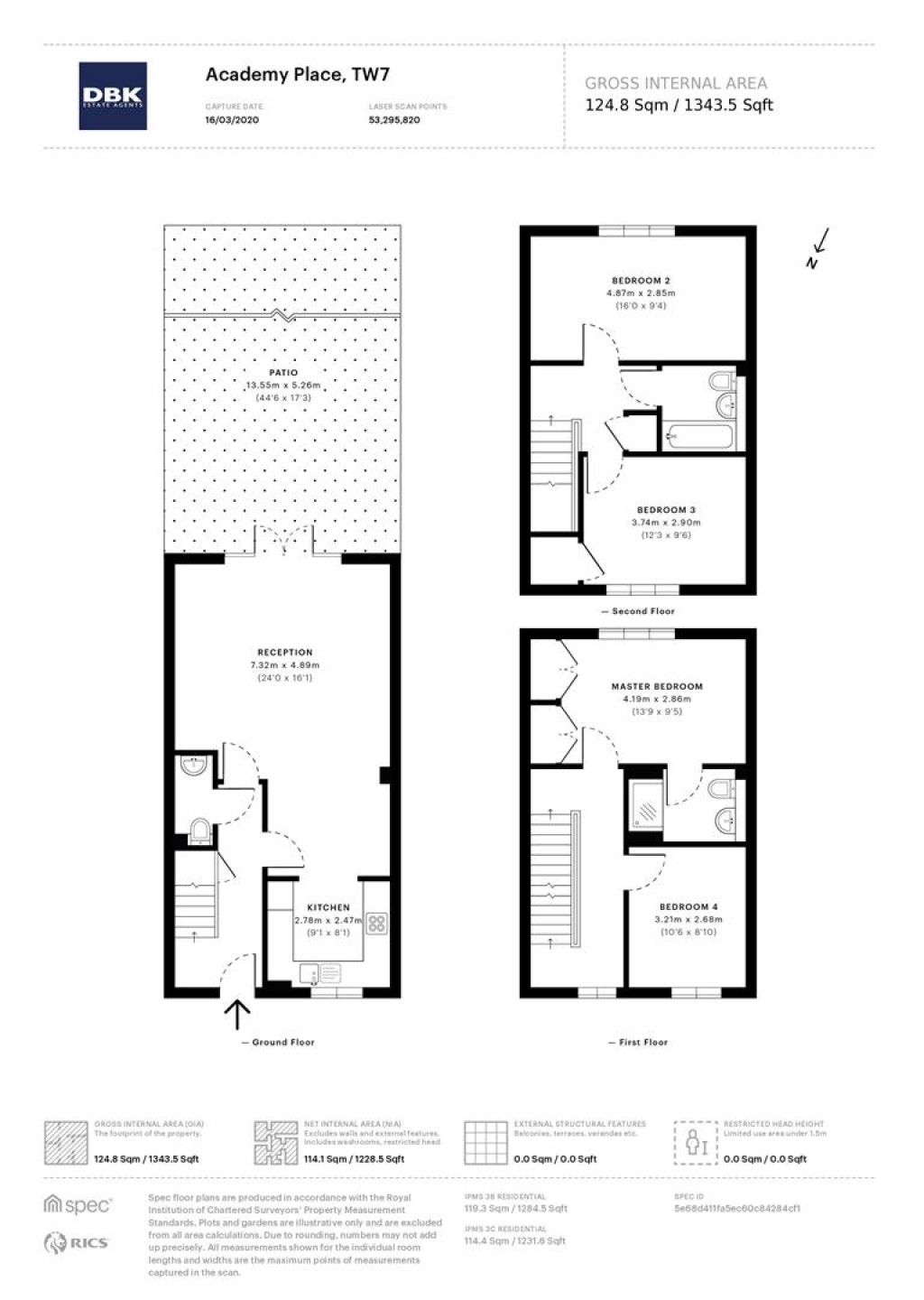 Floorplans For Academy Place, Isleworth, TW7