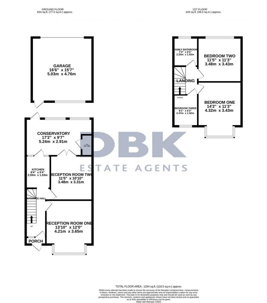 Floorplans For Allenby Road, Southall, UB1