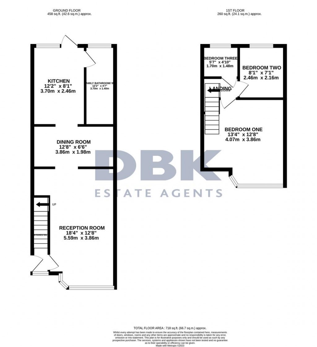 Floorplans For Longford Ave, Feltham, TW14