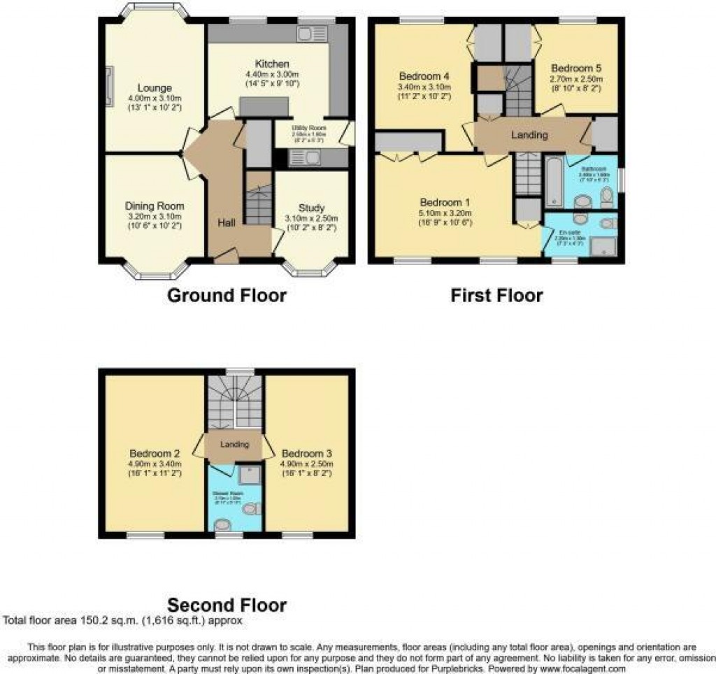 Floorplans For Ellis Park Drive, Binley, CV3
