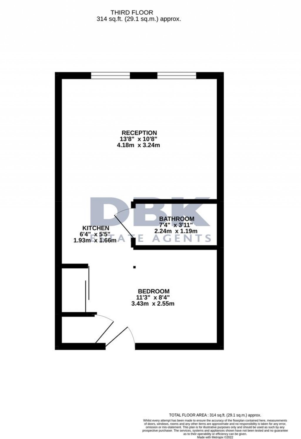 Floorplans For Craneshaw House, 8 Douglas Road, Hounslow, TW3