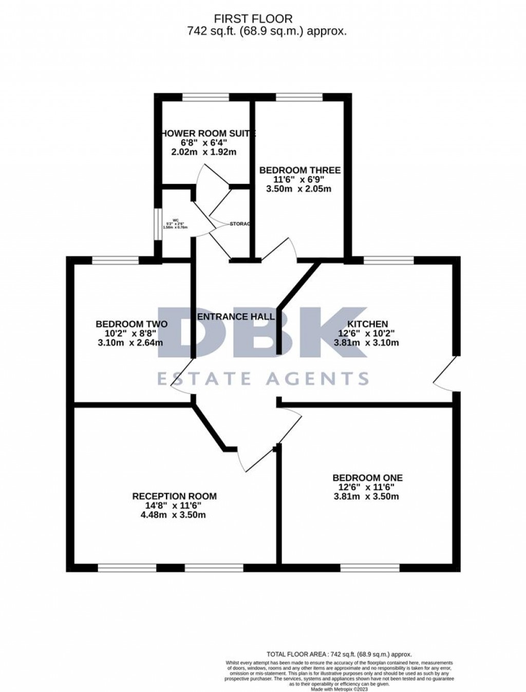 Floorplans For Bath Road, Hounslow, TW5