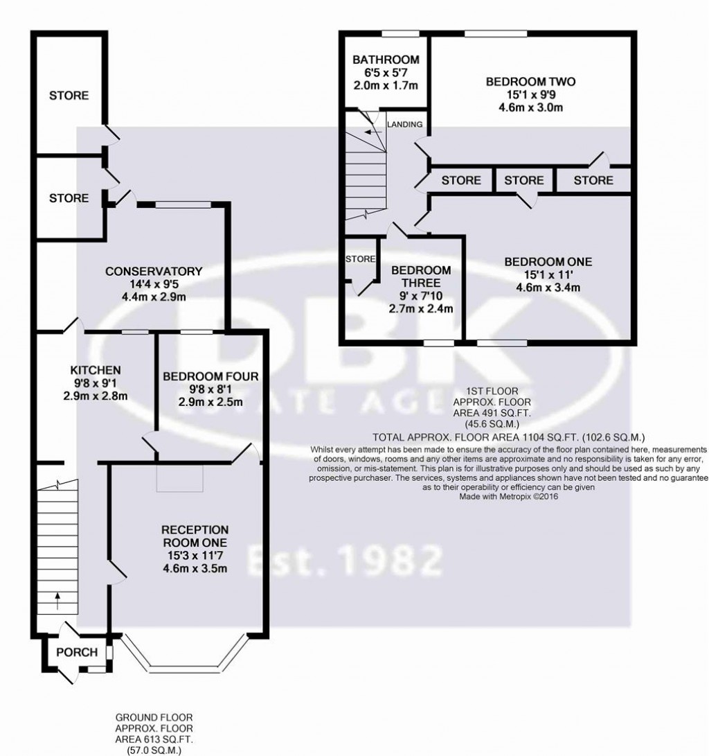 Floorplans For Lichfield Road, Hounslow, TW4