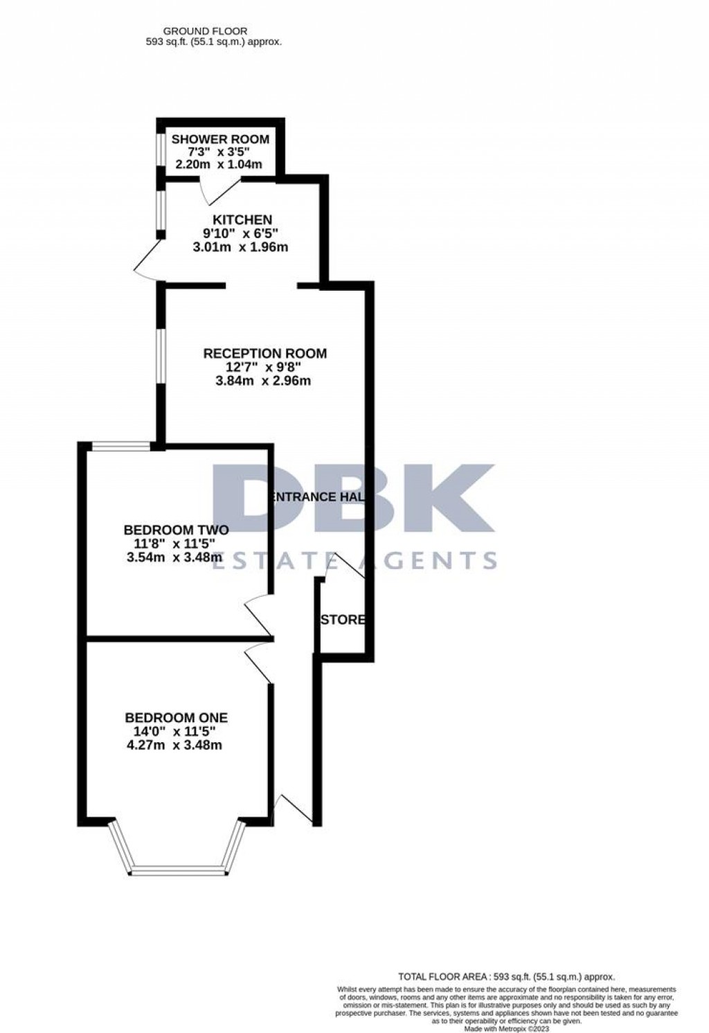 Floorplans For Martindale Road, Hounslow, TW4