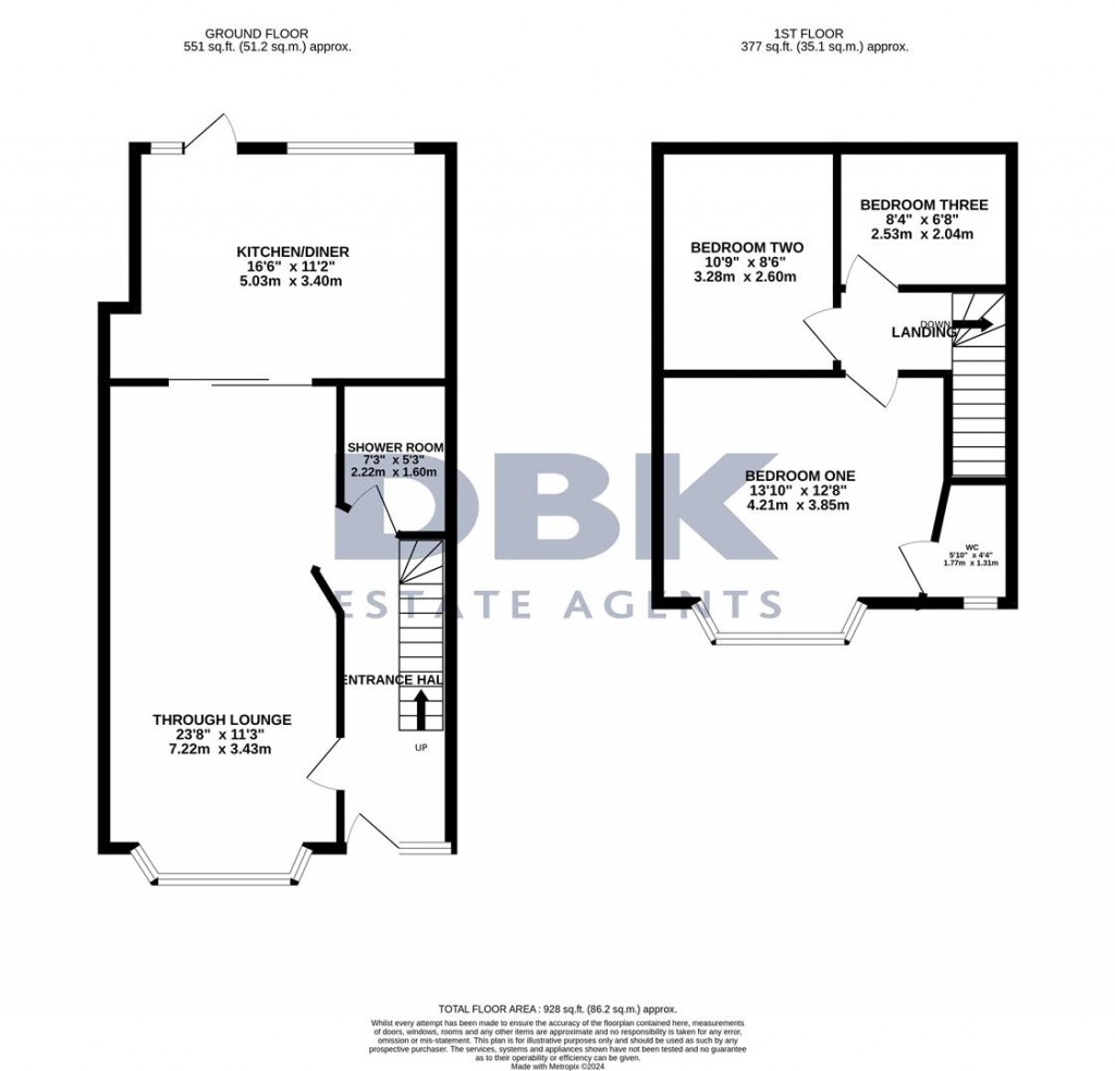 Floorplans For Tivoli Road, Hounslow, TW4