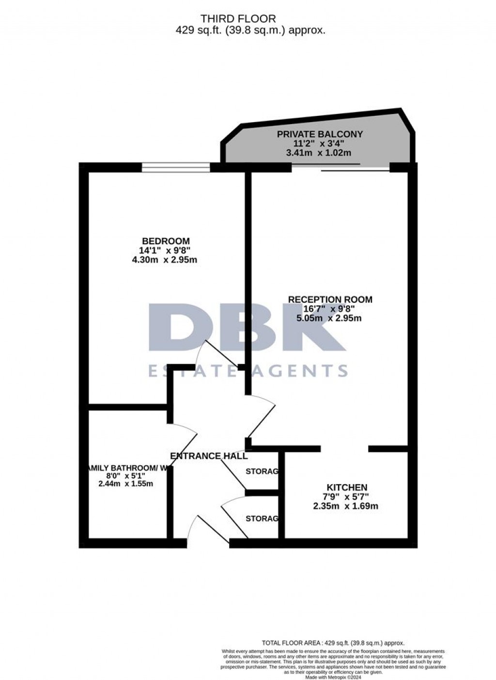 Floorplans For Berberis House, Highfield Road, Feltham, TW13