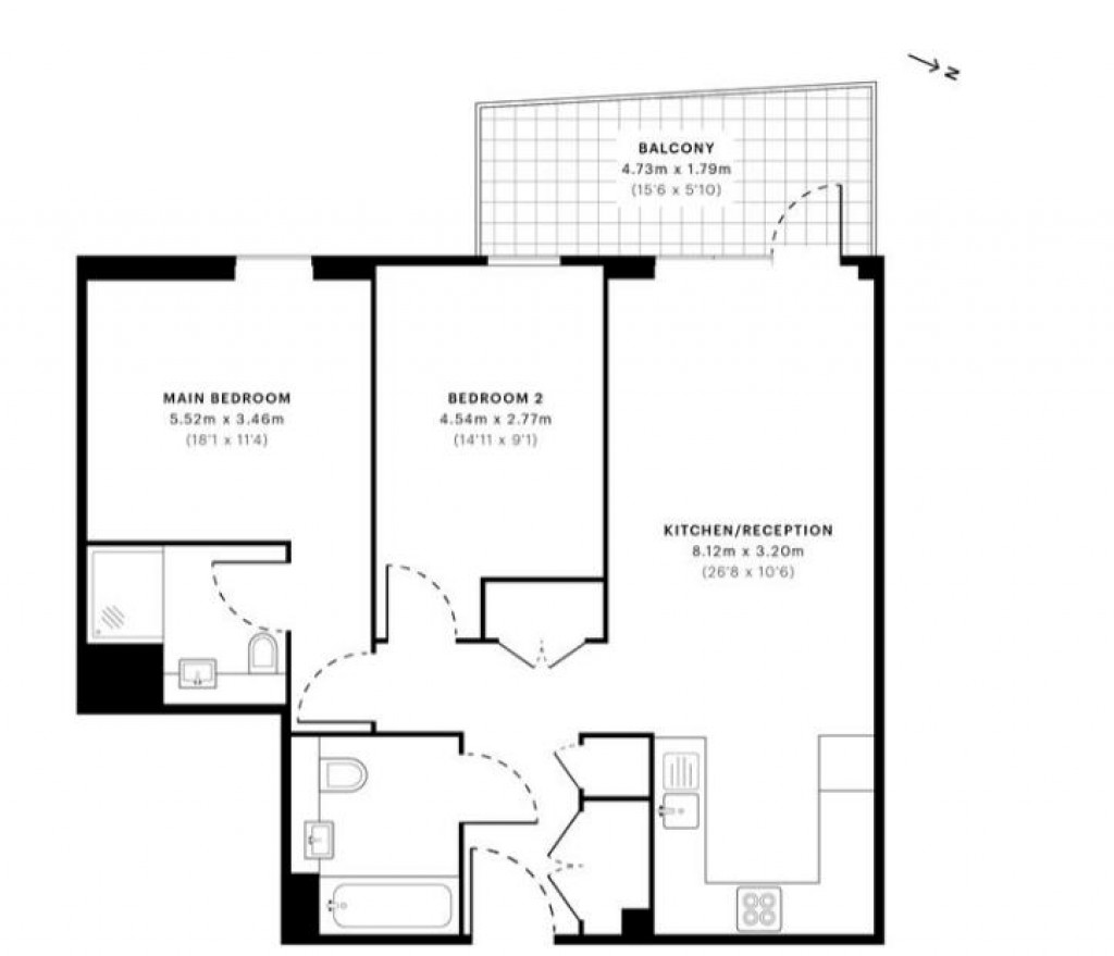 Floorplans For Silverhall House, Alexandra Road, Hounslow, TW3