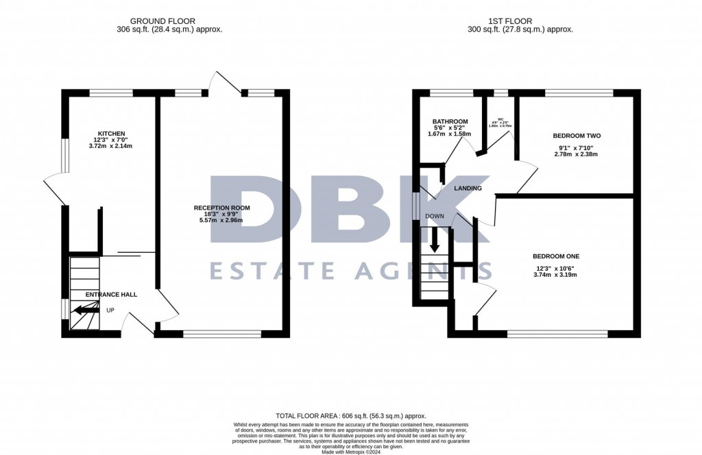 Floorplans For Springwell Road, Heston, TW5
