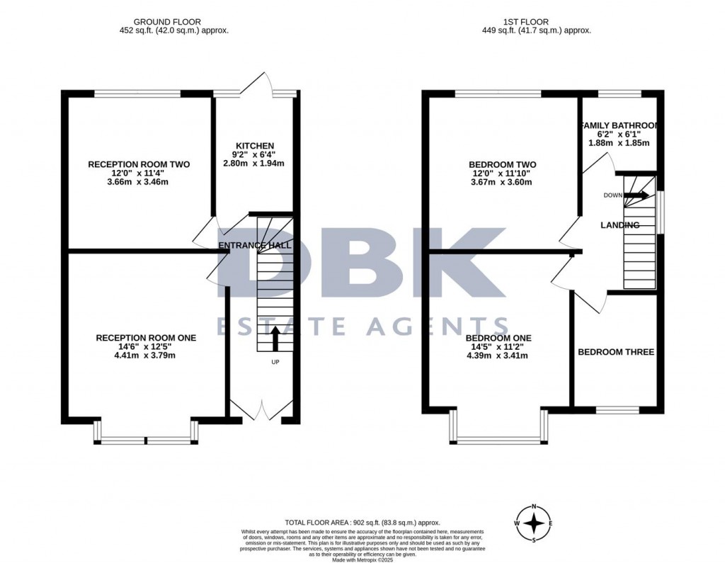 Floorplans For Greenland Crescent, Southall, UB2