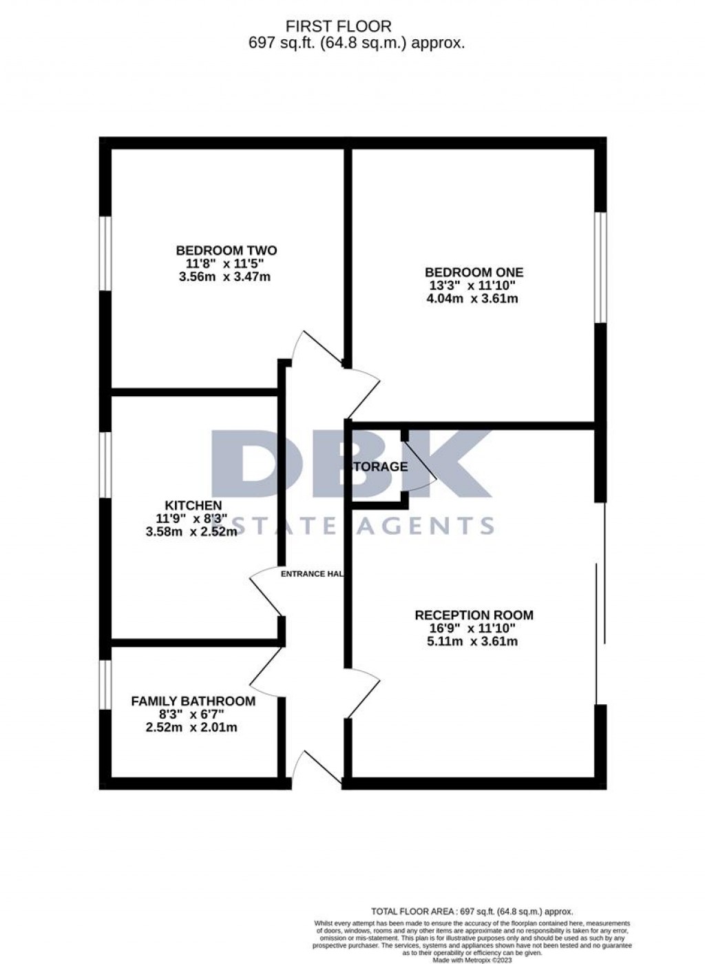 Floorplans For Harlech Gardens, Heston, TW5