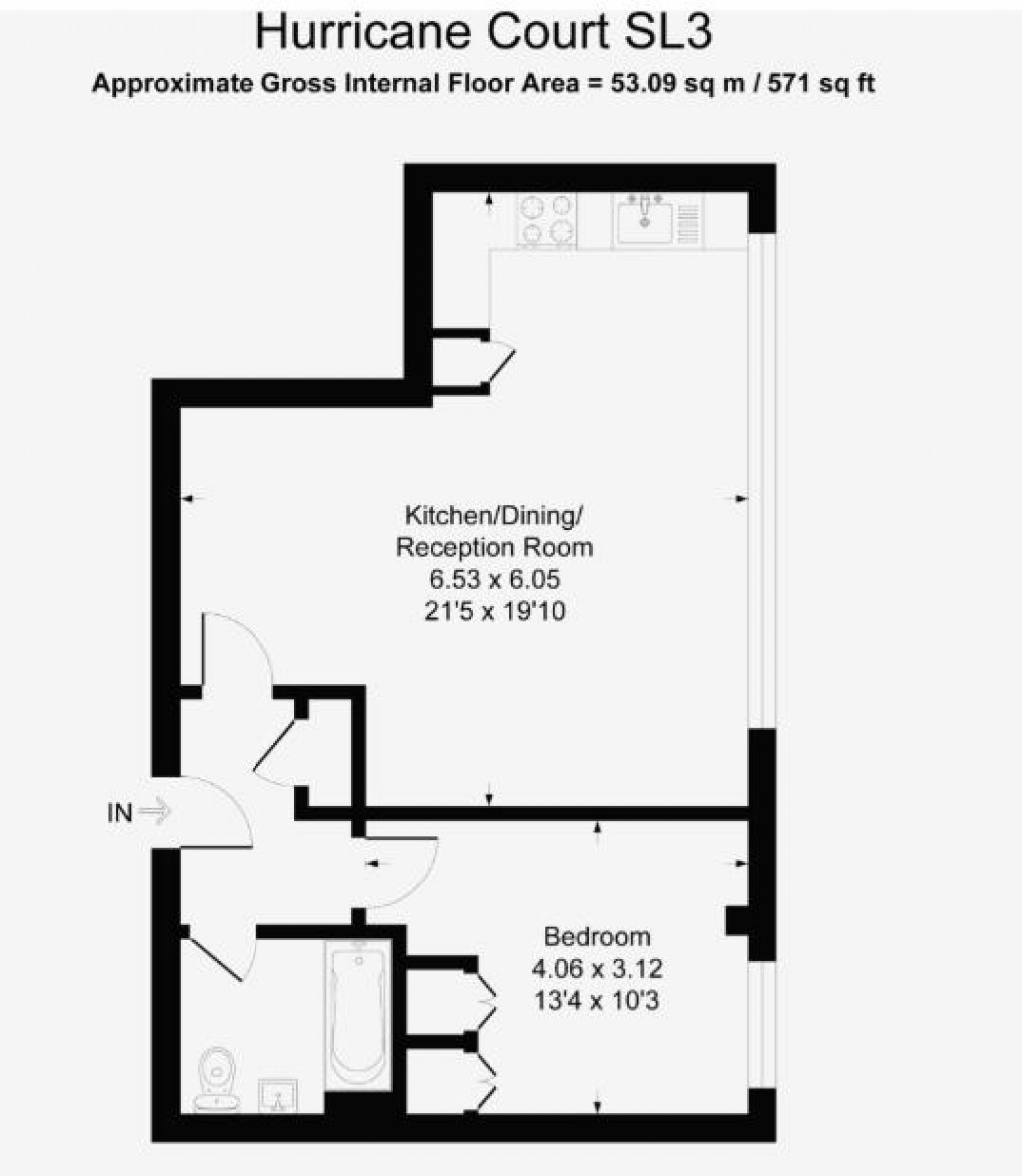 Floorplans For Hurricane Court, Heron Drive, Langley, SL3