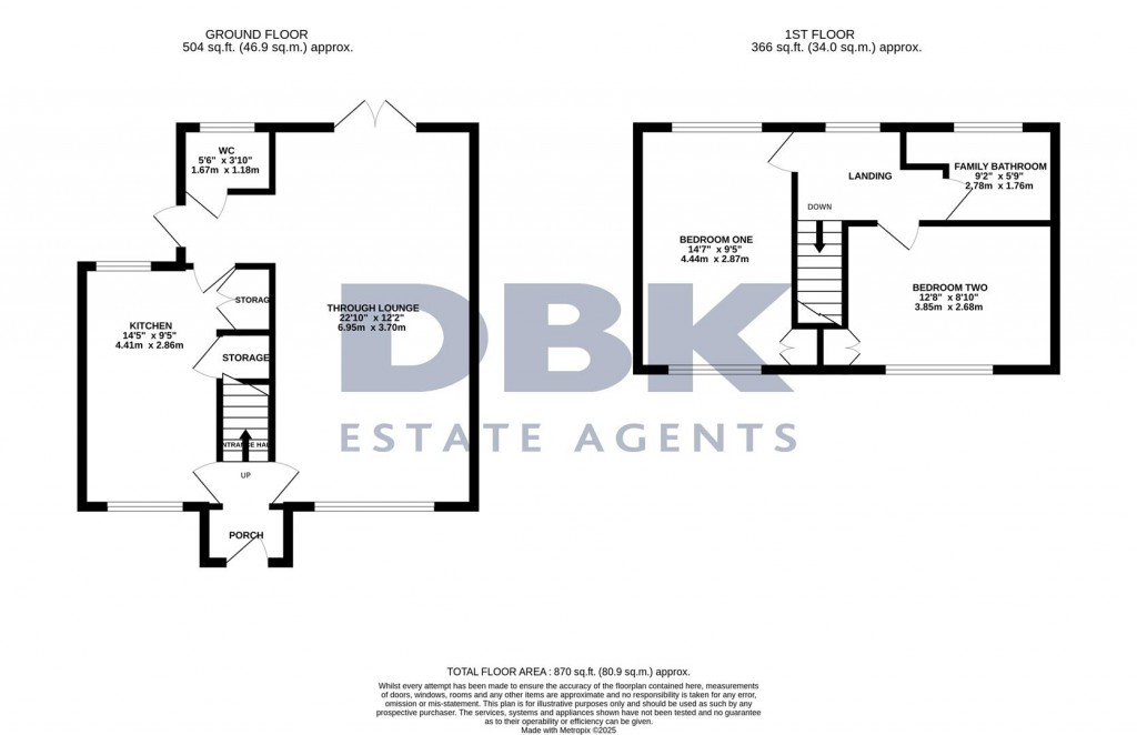 Floorplans For Wright Road, Heston, TW5