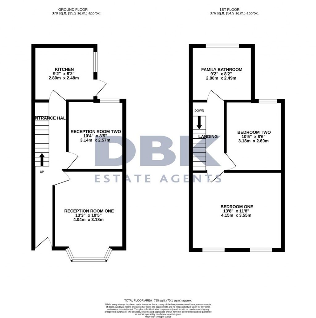 Floorplans For Cross Lances Road, Hounslow, TW3