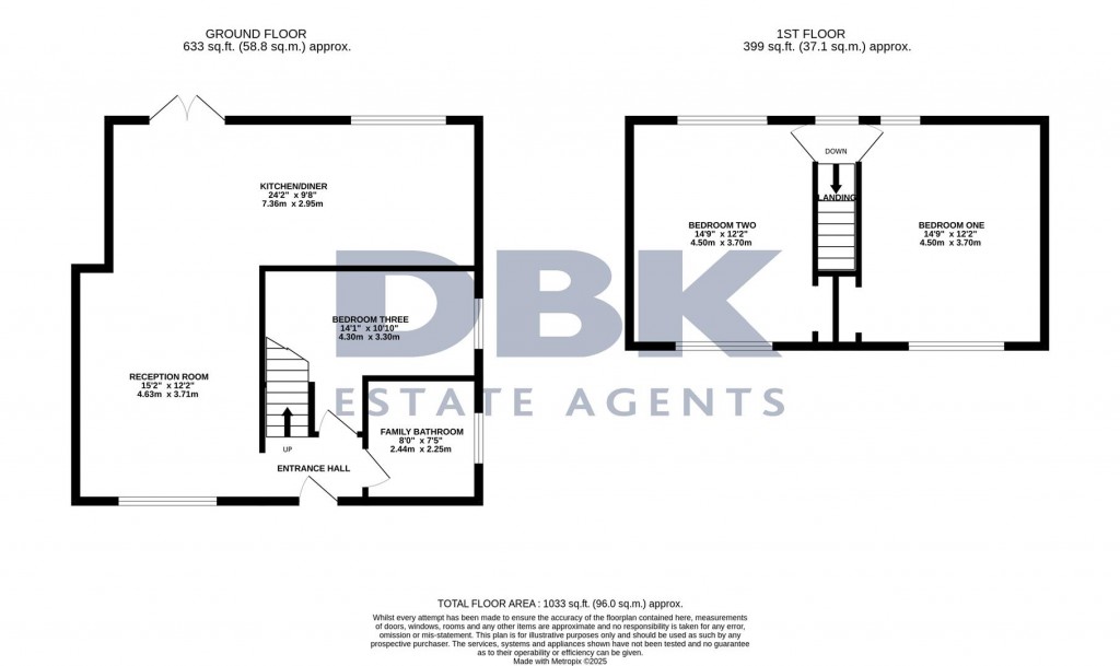 Floorplans For St. Aubyns Avenue, Hounslow, TW3